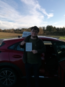Craig Reid from Saltcoats passed his test at Irvine Driving Test Centre FIRST TIME with only THREE DRIVING FAULTS! Craig has pulled out all the stops by putting in maximum effort on his lessons and getting in extra practice whenever possible. A very well deserved result.