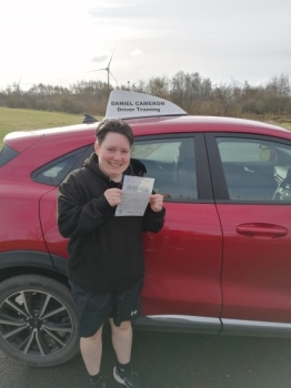 Olivia Dunscombe from Troon passed her driving test FIRST TIME at Irvine Driving Test Centre.Olivia made sure she was fully ready to drive on her own before attempting the test, but unfortunately had her test cancelled due to the examiner strikes. after a wait of around 3 months we visited the test centre again and Olivia put in an excellent performance and got the result she deserved!