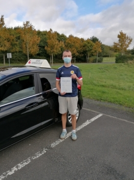 Lewis Adair passed his driving test FIRST TIME at Irvine Driving Tet Centre with only THREE driving faults! Lewis was very committed and enthusiastic about learning to drive. He put in plenty of practice in his own car and worked hard to achieve a good standard of driving. This was clearly shown on the day of his test!
