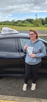 Stephanie Griffiths from Kilmarnock passed her driving test FIRST TIME at Irvine Driving Test Centre with only TWO DRIVING FAULTS! Stephanie has demonstrated what can be achieved through consistency and effort.<br />
Despite experiencing personal challenges, Stephanie continued her regular lessons, always gave 100% and booked and sat her test when she was fully ready to do so. This is the result.
